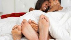 Couple in bed