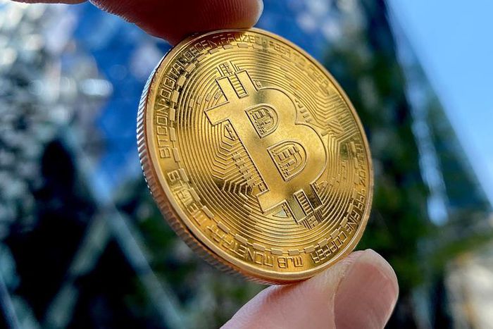 bitcoin cryptocurrency digital currencyEdward Smith/Getty Images