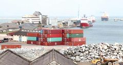 The Tema habour