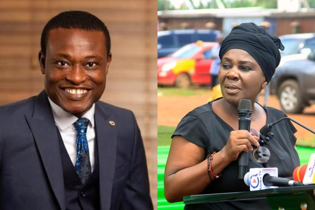 Kissi Agyebeng and Cecilia Dapaah