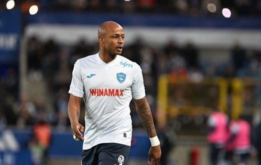 Le Havre attacker Andre Ayew