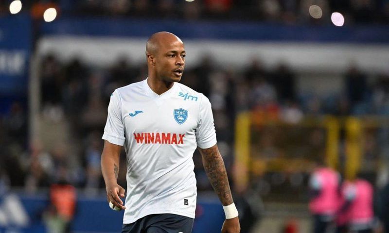 Le Havre attacker Andre Ayew