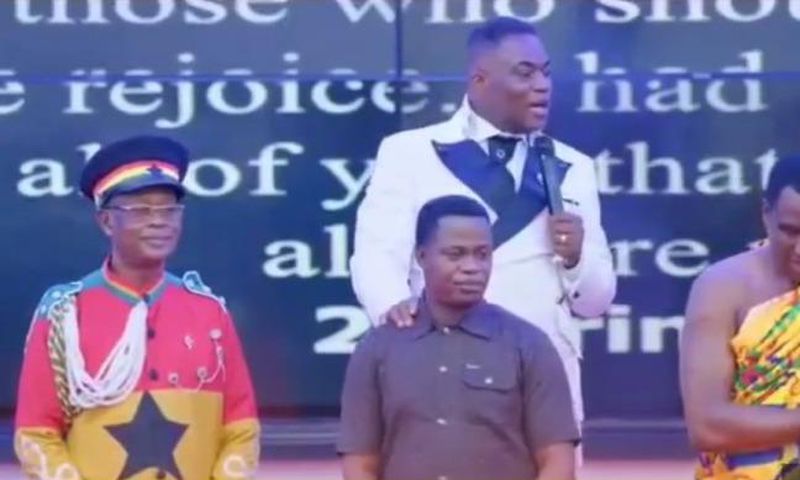 Great Ampong begs Daddy Lumba for forgiveness as he is ordained in US