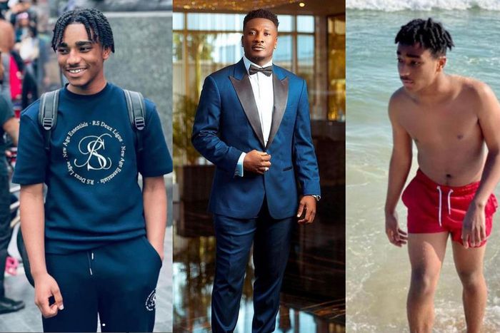 Asamoah Gyan celebrates birthday of his son Fredrick