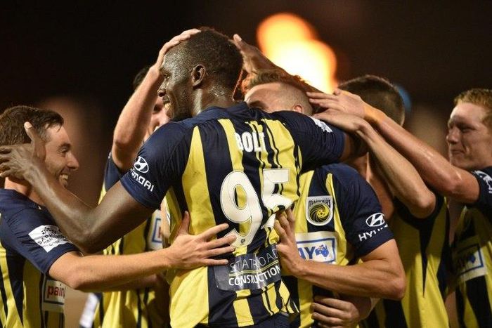 Olympic sprinter Usain Bolt has been on trial with Australia's Central Coast Mariners.