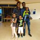 Kwaku Manu and his lovely family