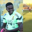 Video: Ernest Nuamah trends after bamboozling Denis Odoi in Black Stars training