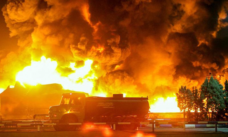 Fire outbreak