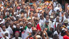 Thousands walk with Sharaf Mahama in Tamale
