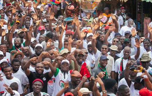 Thousands walk with Sharaf Mahama in Tamale