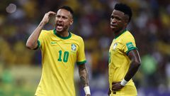 Neymar and Vinicius Jr