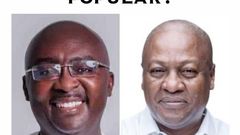 John Mahama and Dr. Mahamudu Bawumia