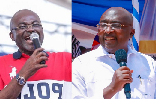 Kennedy Agyapong and Dr Mahamudu Bawumia