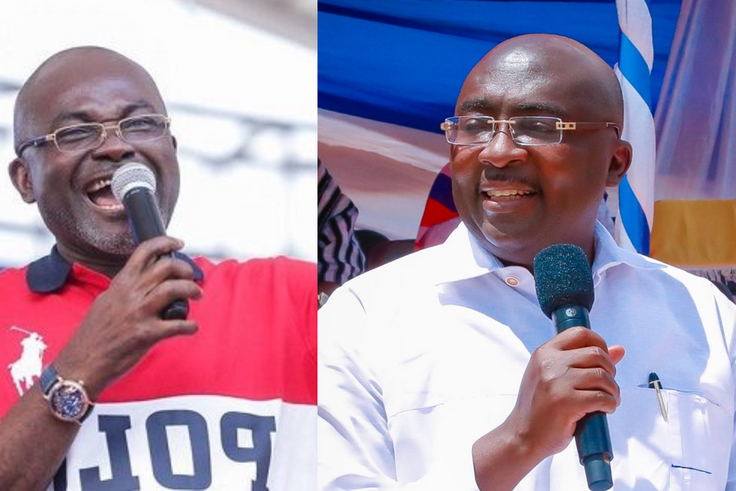 Kennedy Agyapong and Dr Mahamudu Bawumia