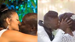 8 Ghanaian celebrity wedding kisses that got us in our feels