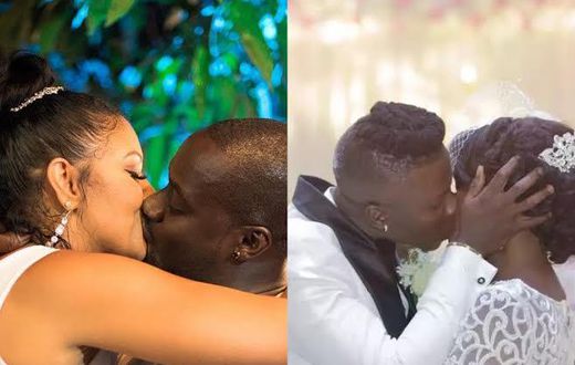 8 Ghanaian celebrity wedding kisses that got us in our feels