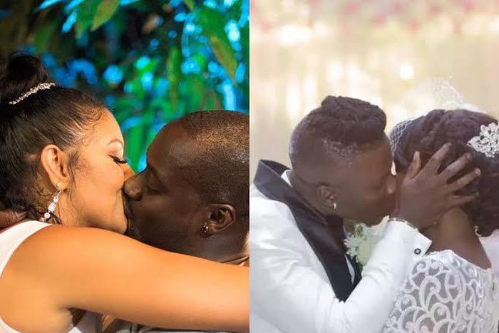8 Ghanaian celebrity wedding kisses that got us in our feels