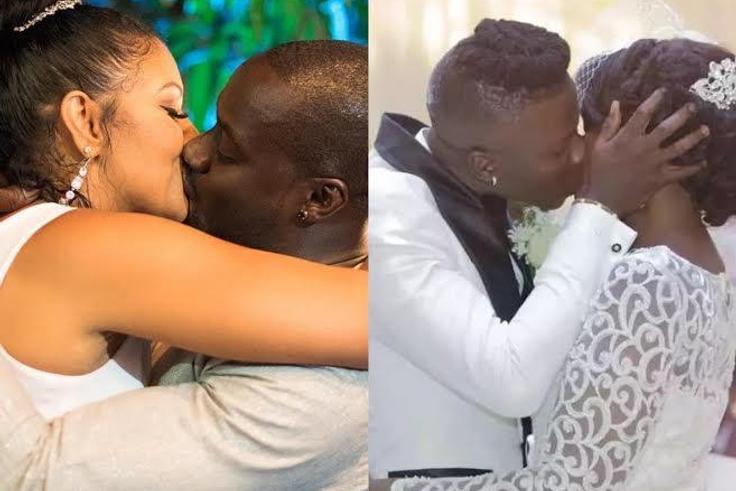 8 Ghanaian celebrity wedding kisses that got us in our feels