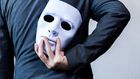 man with mask