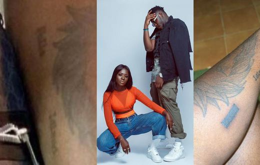 Medikal defends Fella's tattoo removal; 'my next girl can't see it during sex' (VIDEO)