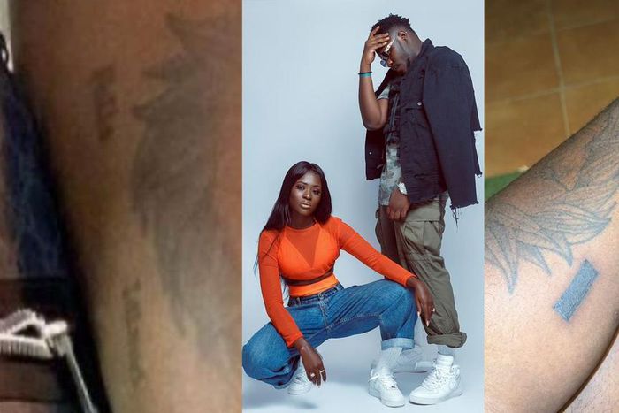 Medikal defends Fella's tattoo removal; 'my next girl can't see it during sex' (VIDEO)