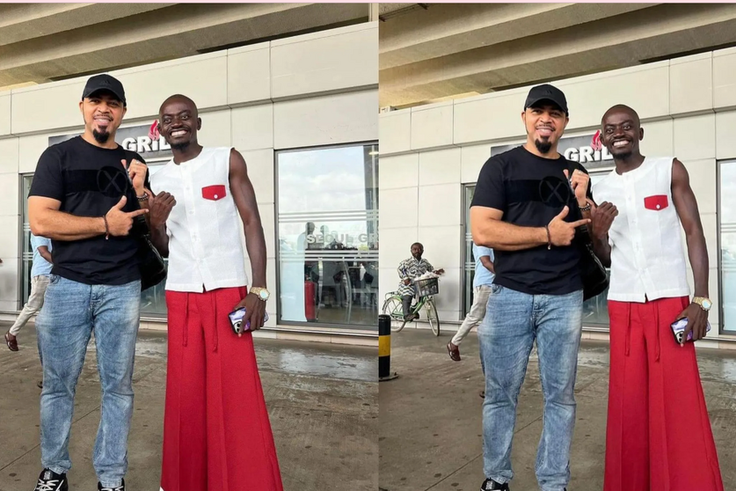 Ramsey Nouah and LilWin