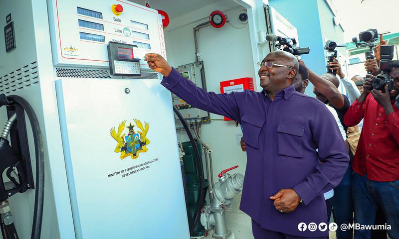 Bawumia commissions automated premix fuel system to revolutionize Ghana's fishing industry
