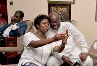 Nana Addo with daughter, Gyankroma Akufo-Addo