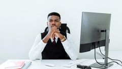 A man sitting behind a desk [Image: Thirdman]