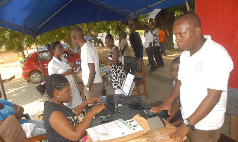 EC biometric voter registration