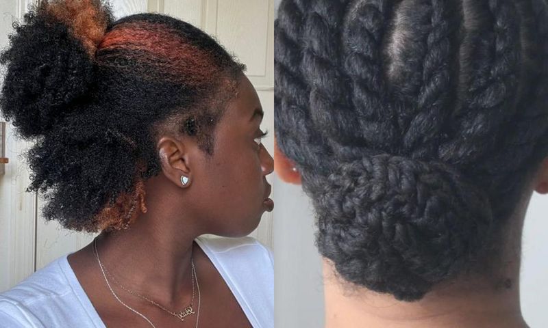Afro hairstyles