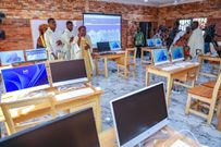 Afrifanom Foundation donates 8-unit air-conditioned classroom block to Juaso Catholic JHS