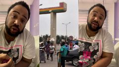 Dee Wills picked up in Togo and locked in hospital whilst travelling to Lagos to see lover