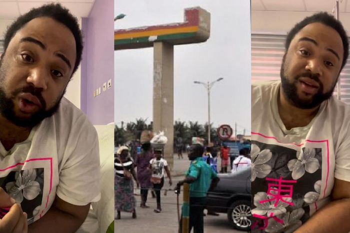 Dee Wills picked up in Togo and locked in hospital whilst travelling to Lagos to see lover