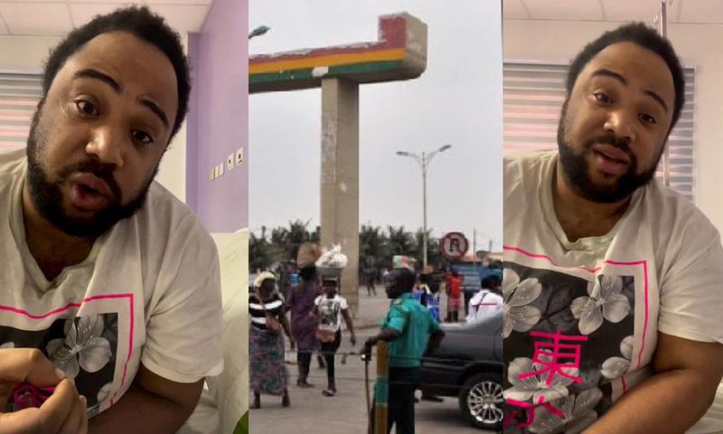 Dee Wills picked up in Togo and locked in hospital whilst travelling to Lagos to see lover