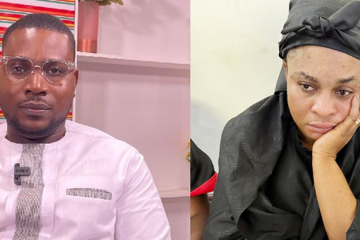 Mensah Thompson and Apostle Lilian Kumah