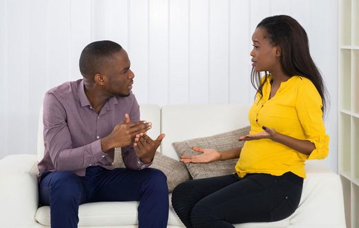 African couple