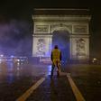 Police detained a total of 412 people during the worst clashes in decades in the centre of Paris