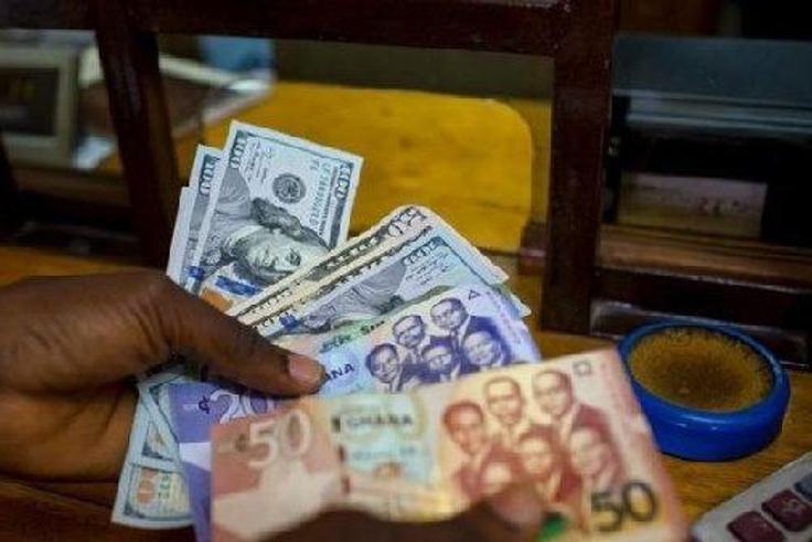 Cedi and dollar