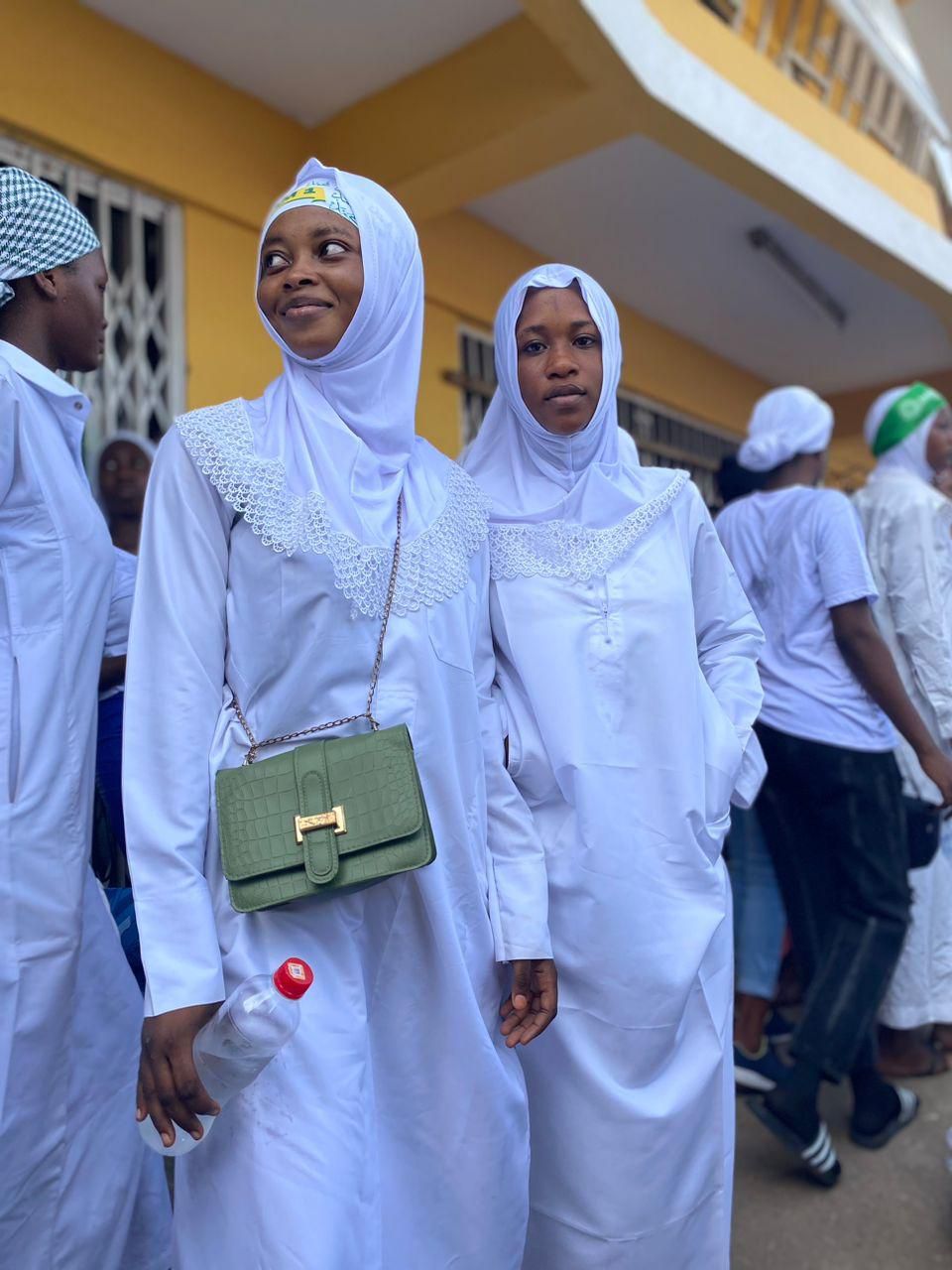 Ghanaian rapper Rayoe shows support to this year’s National Maulid Walk