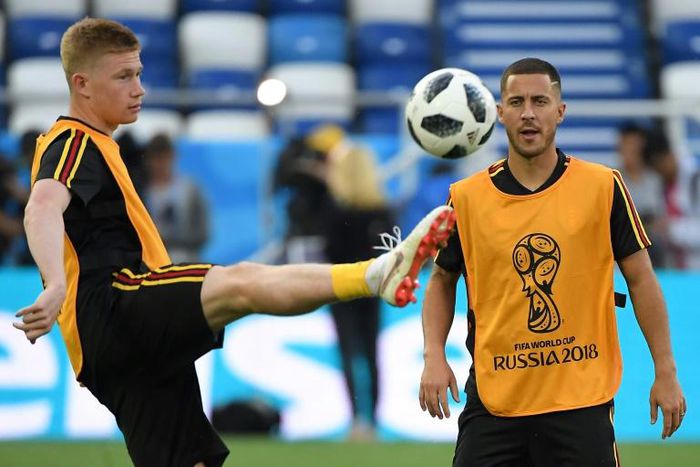 Manchester City have coped comfortably without the injured Kevin de Bruyne (left), while Chelsea remain reliant on Eden Hazard (right)