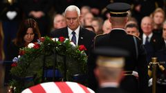 The most powerful images from the nation's remembrance of President George HW Bush