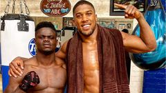 Freezy MacBones and Anthony Joshua