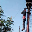 Man electrocuted to death while destroying transformer