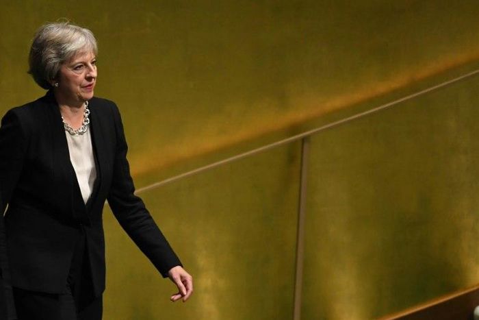 If the football associations within the UK and Ireland bid for the 2030 World Cup, "they can count on this government's full support," British Prime Minister Theresa May says