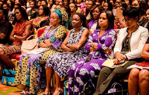 Group of Nigerian women [Premium Times Nigeria]