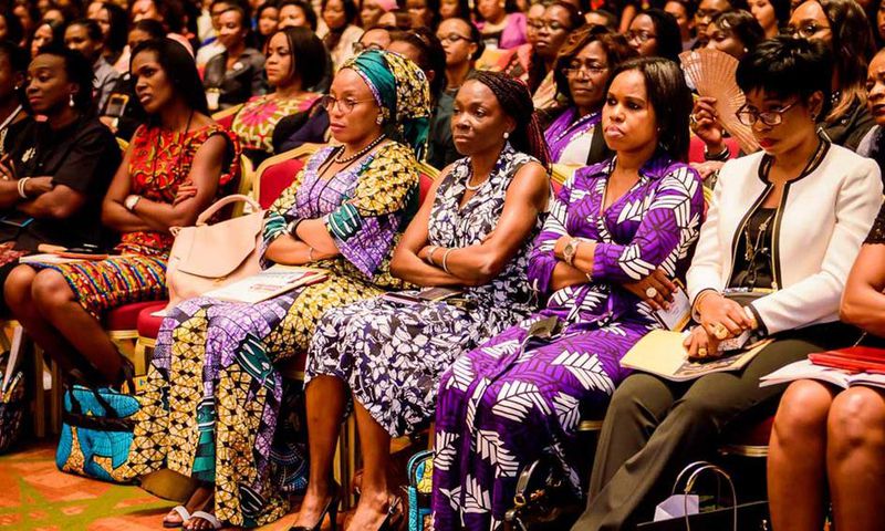 Group of Nigerian women [Premium Times Nigeria]