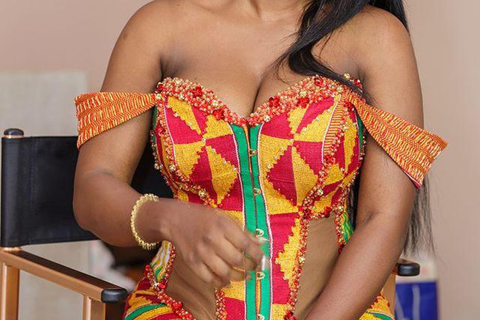 Tracy Sarkcess looking beautiful on her wedding day