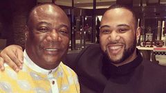 Duncan Williams and son Daniel Williams