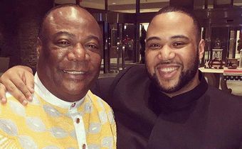 Duncan Williams and son Daniel Williams